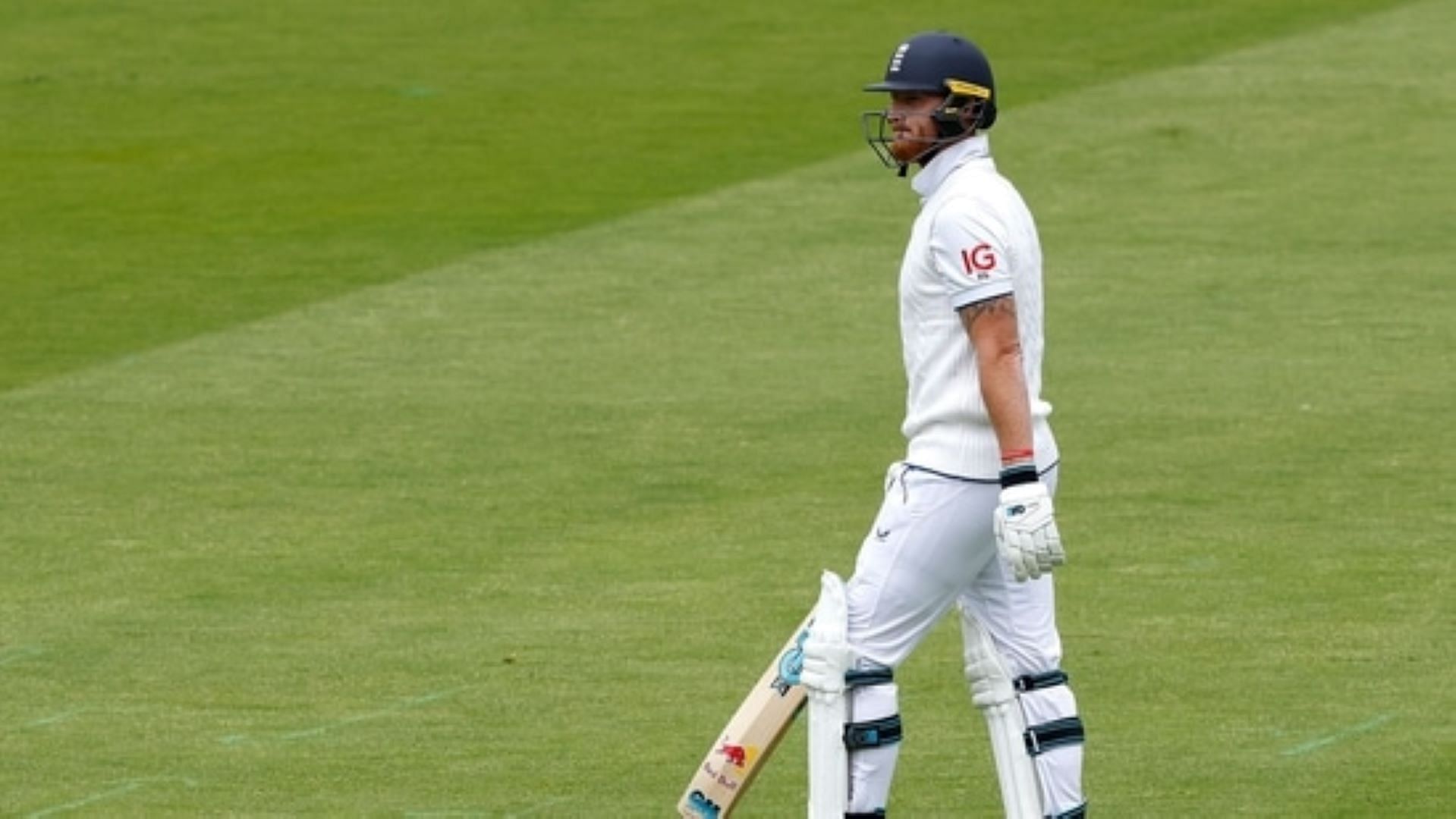 Ben Stokes' dismissal early on Day 3 triggered an English lower-order collapse.